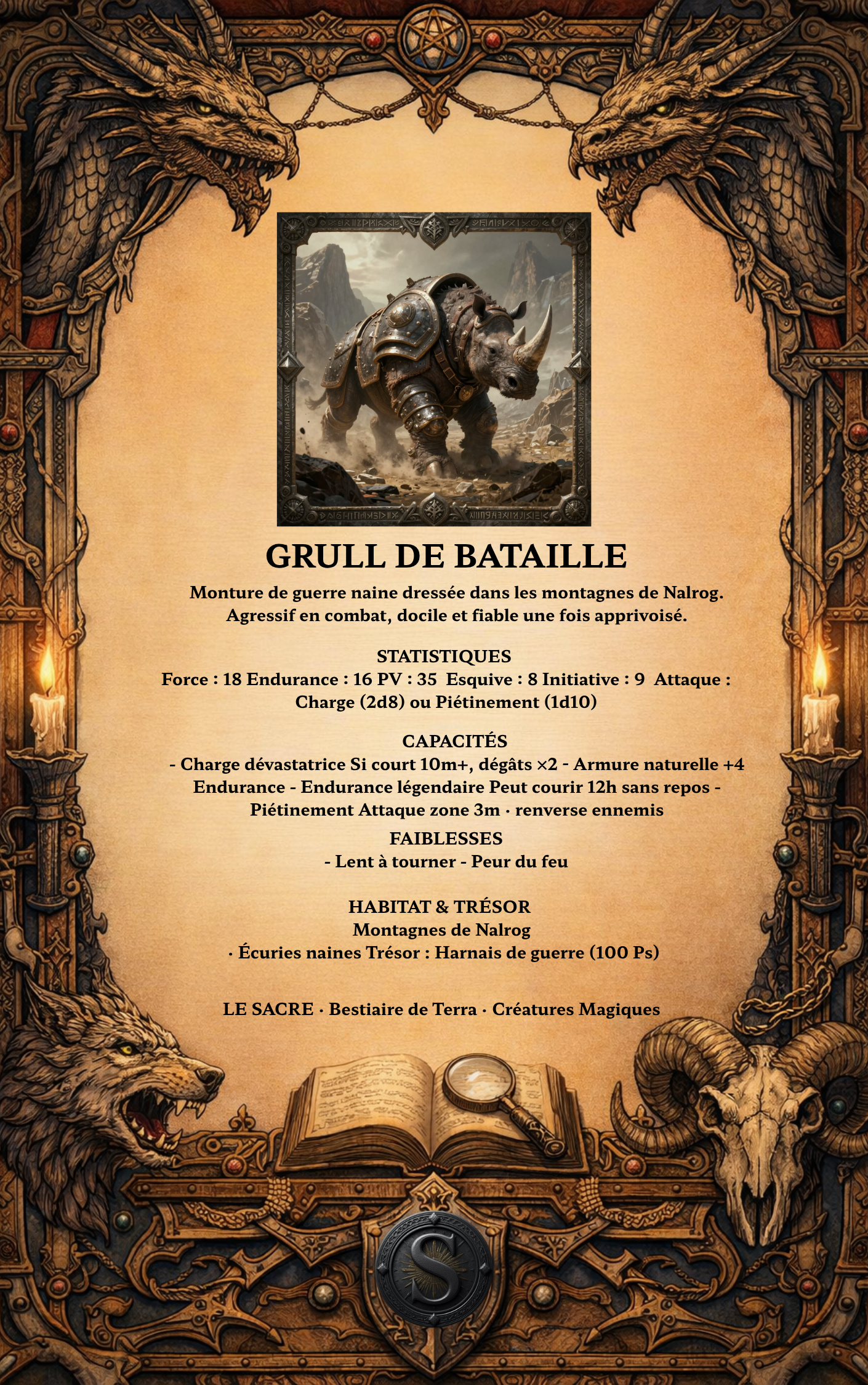 Grull de Bataille