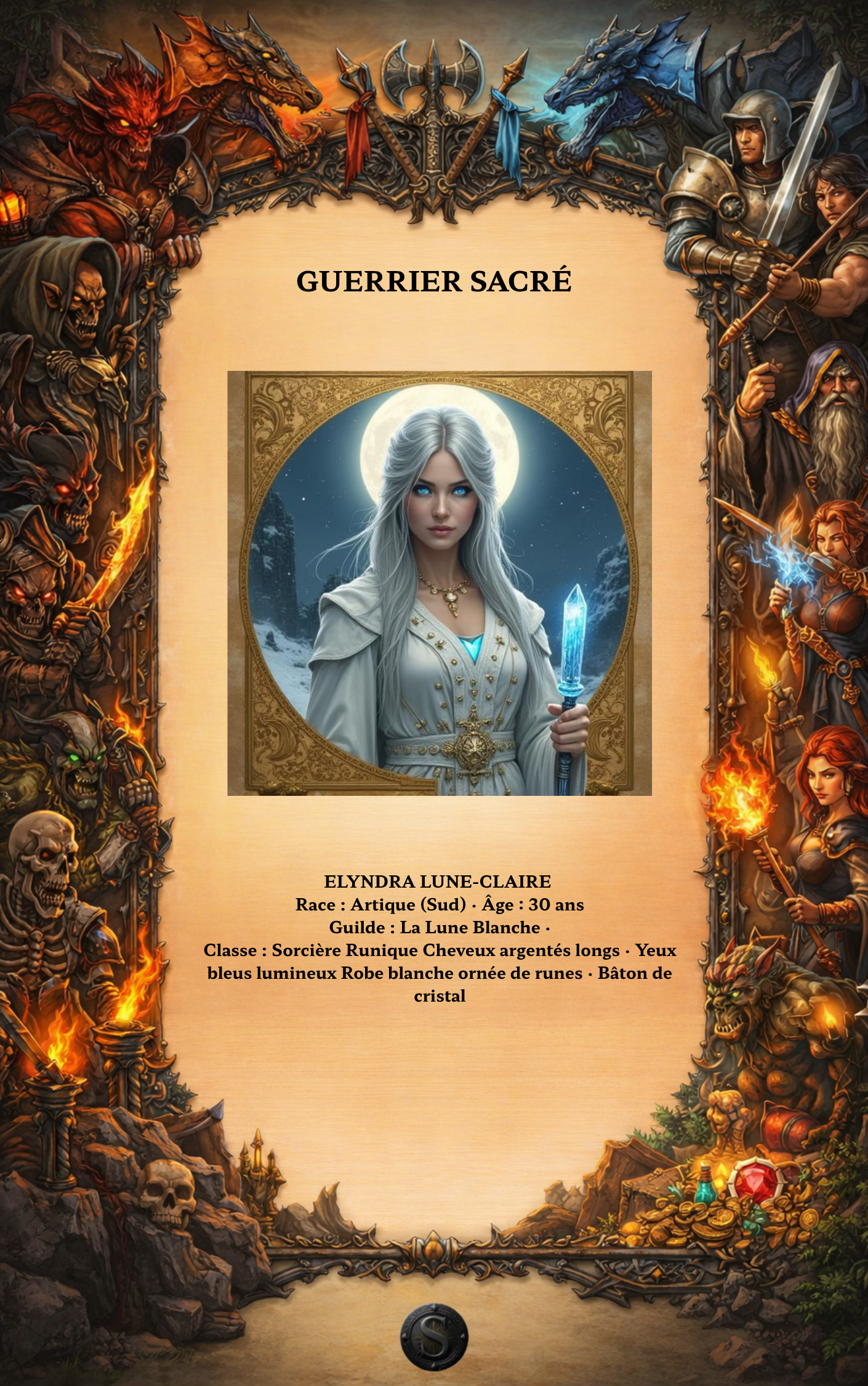 Elyndra Lune-Claire page 1