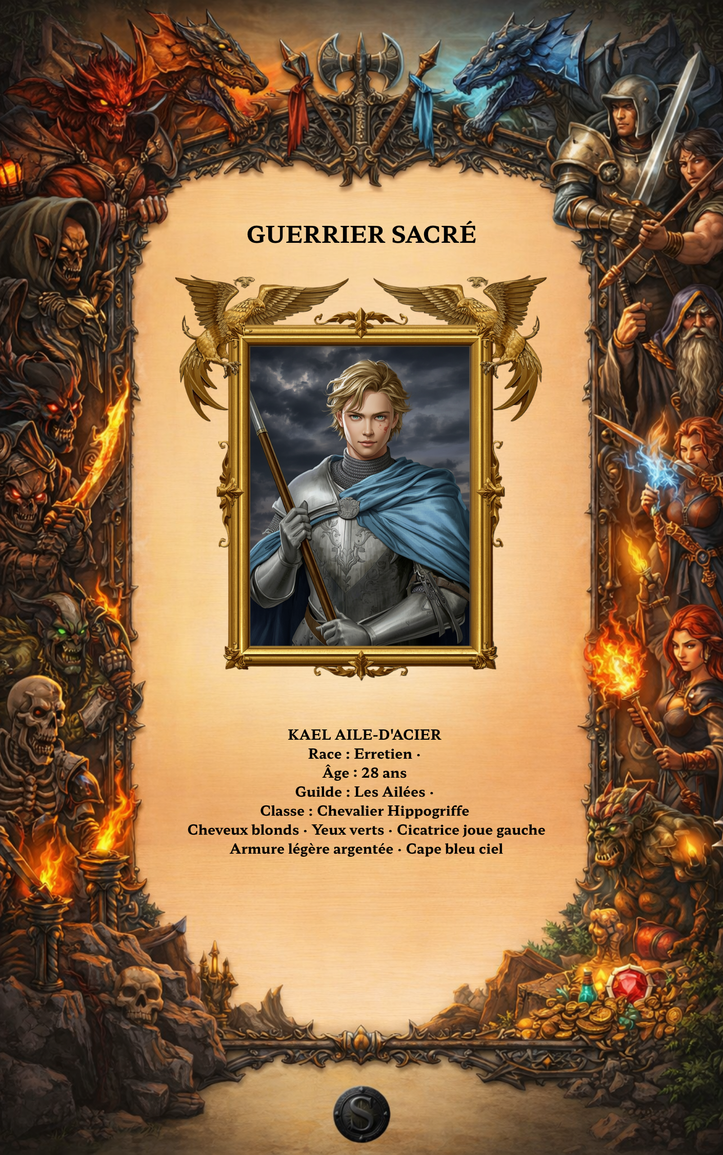Kael Aile-d'Acier page 1