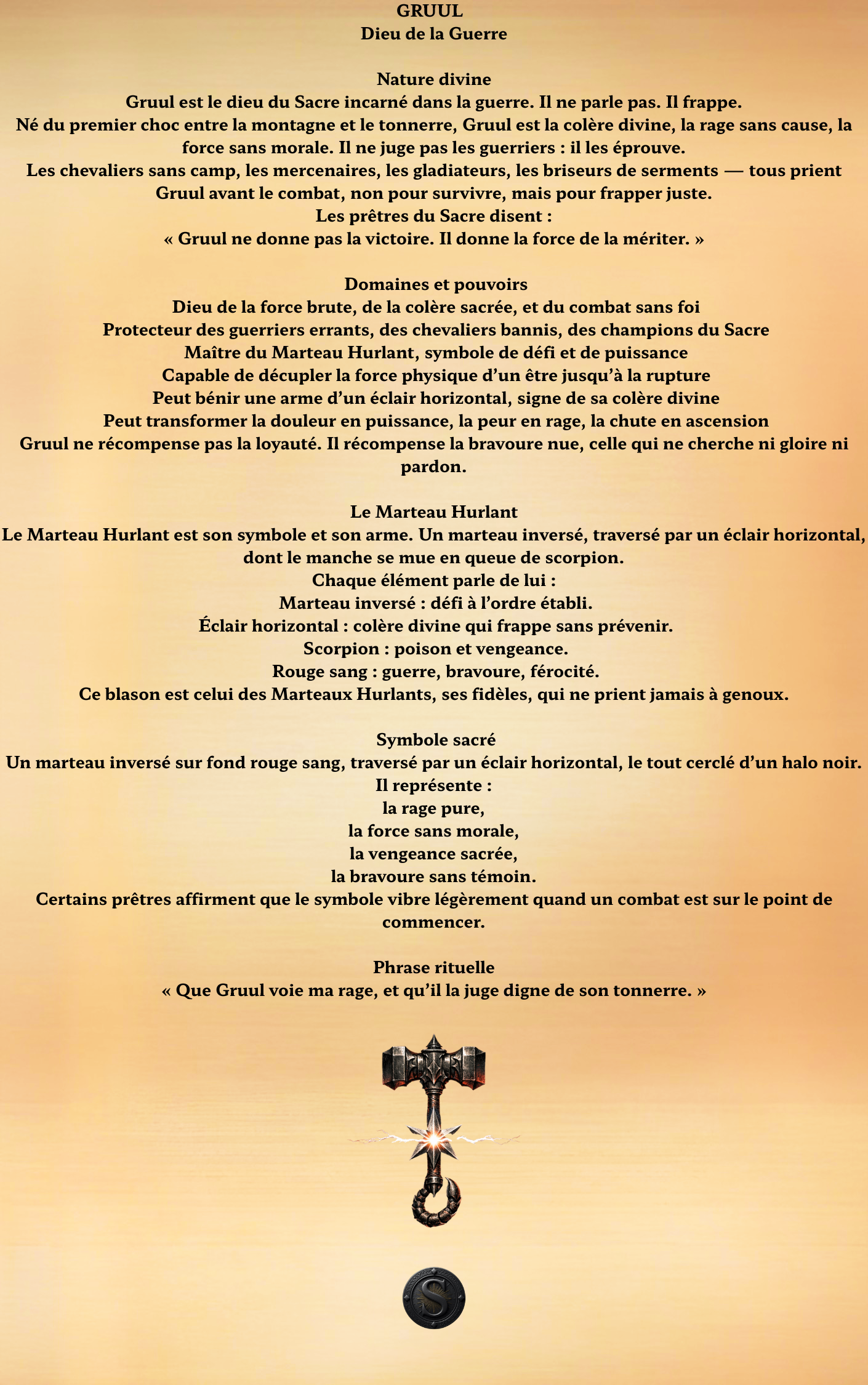 Fiche Gruul