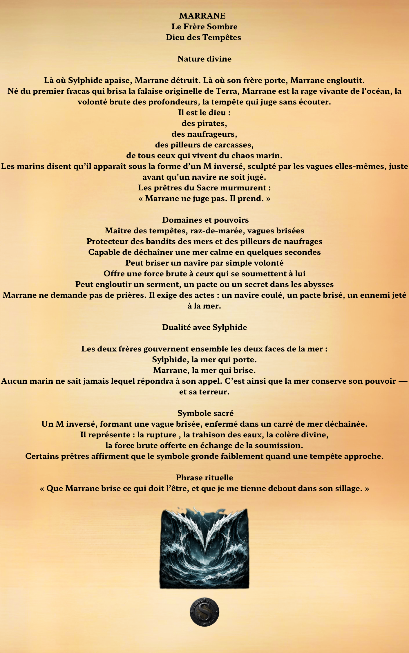 Fiche Marrane