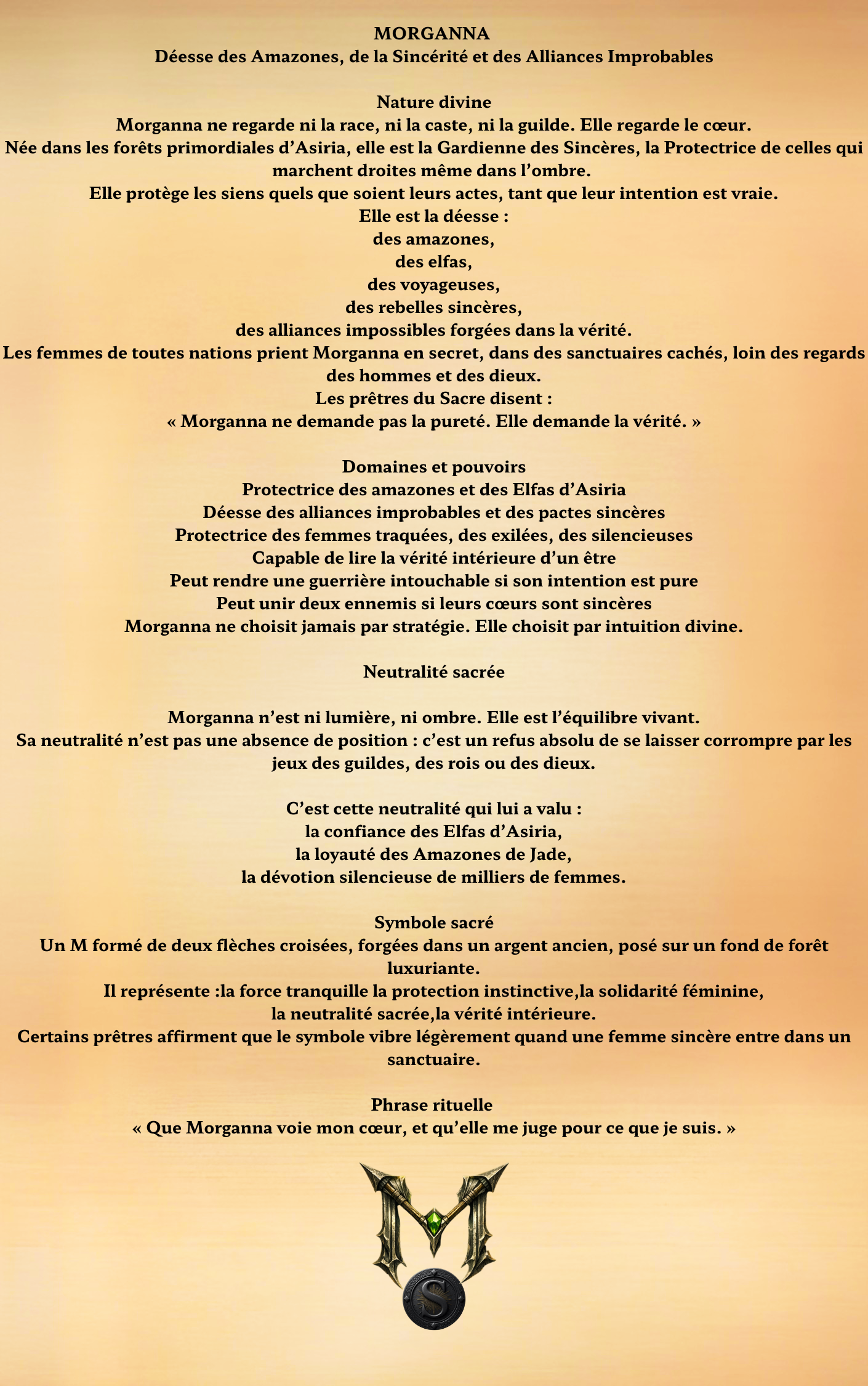 Fiche Morganna