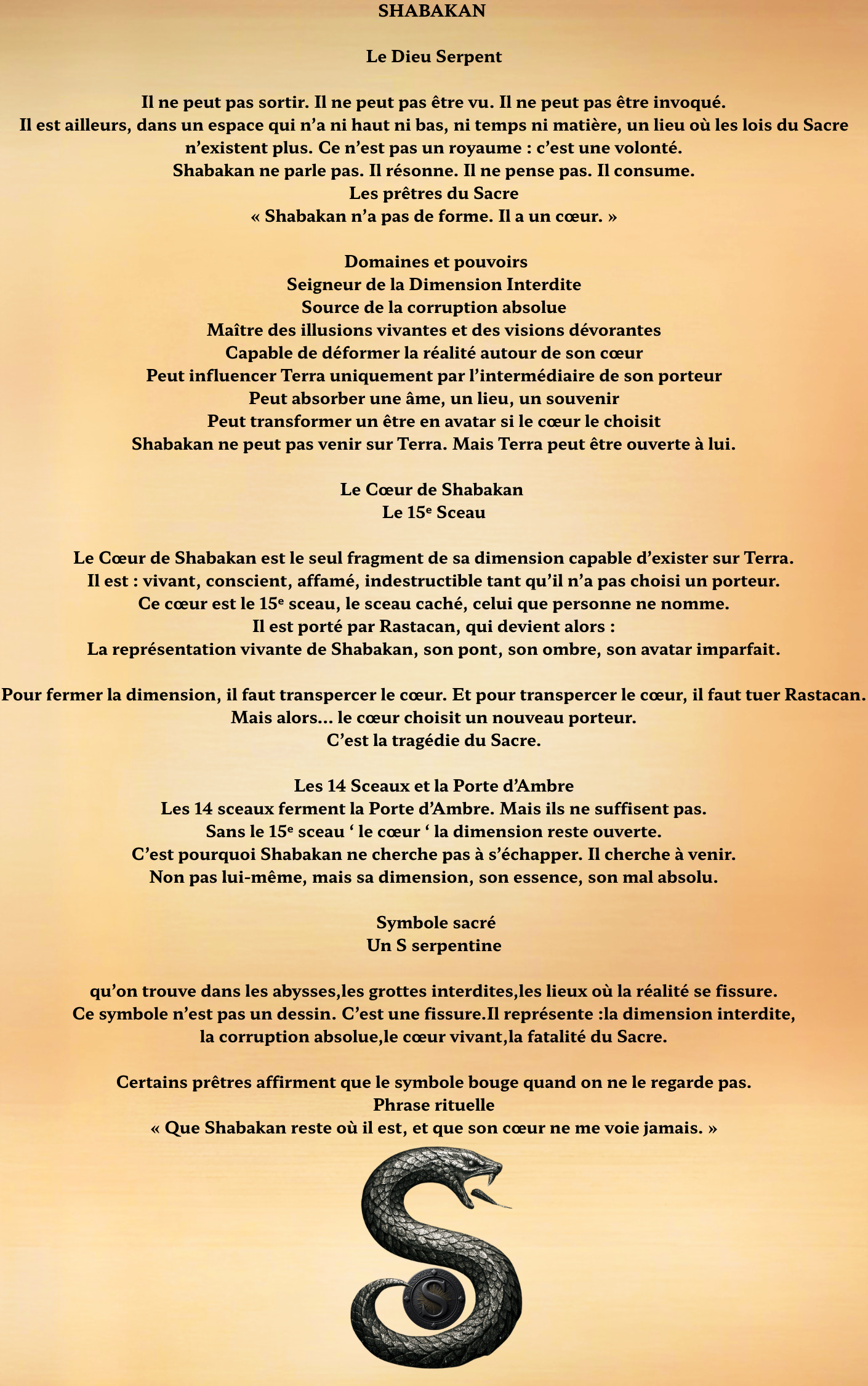 Fiche Shabakan
